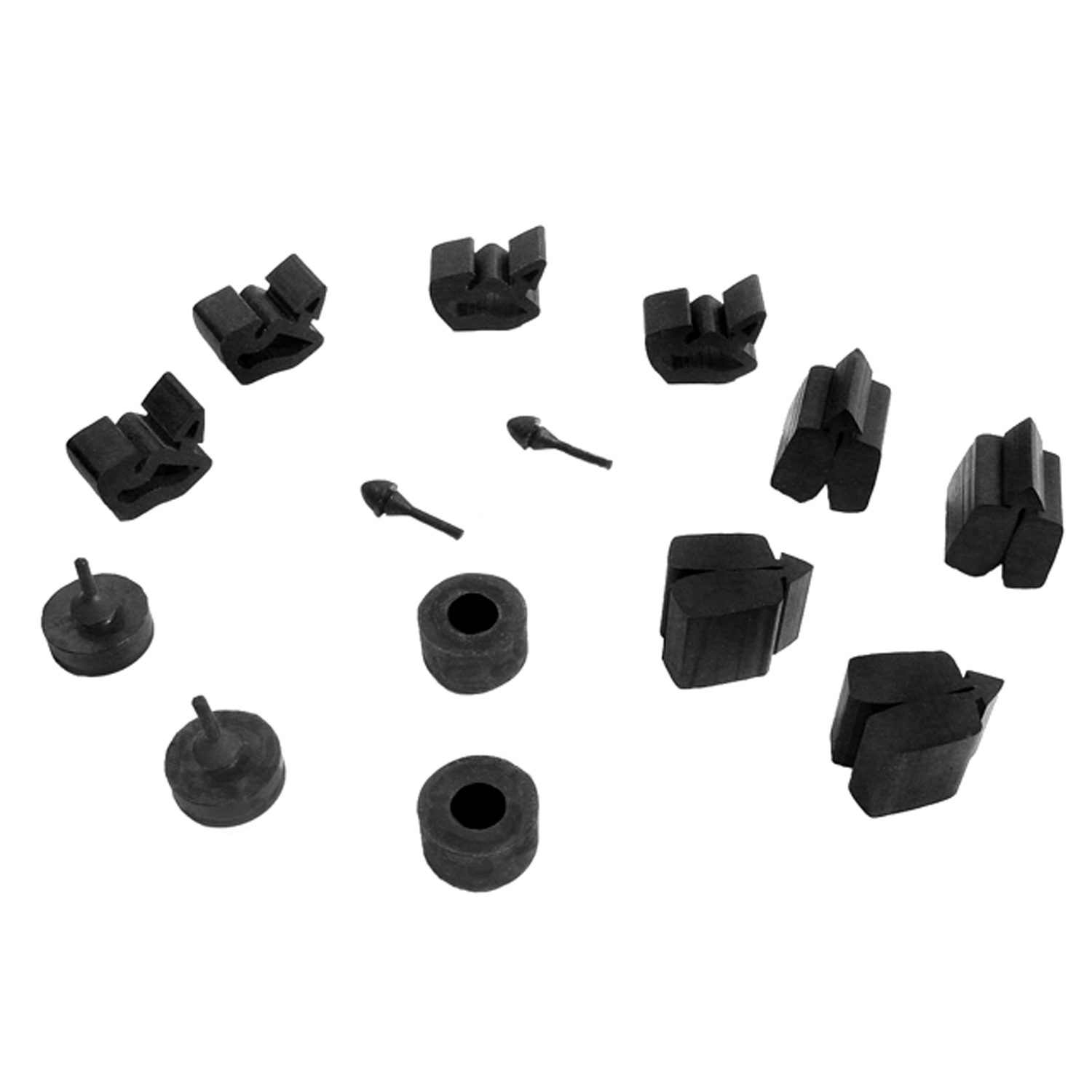 1965 Chevrolet Chevelle Snap-in Door Bumper Kit-MMPSBK201