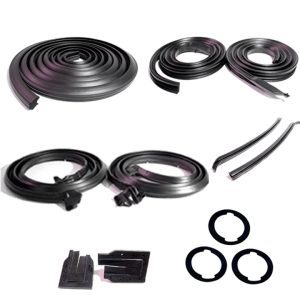 1966-1967 Pontiac GTO|LeMans 2DR hardtop Body Seal Master kit-MMPRK8100-102