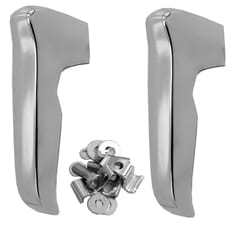 1967-1972 Chevy/GMC Pickup Front Chrome Bumper Guards (Pair)-DYN1129