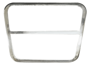 1967-1972 Chevy/GMC Pickup STAINLESS STEEL BRAKE & CLUTCH PEDAL TRIM-DYN1220F