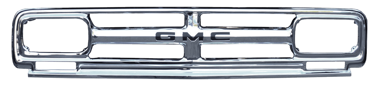 1967 GMC Pickup and Suburban Chrome Grille with GMC lettering-DYNM1275