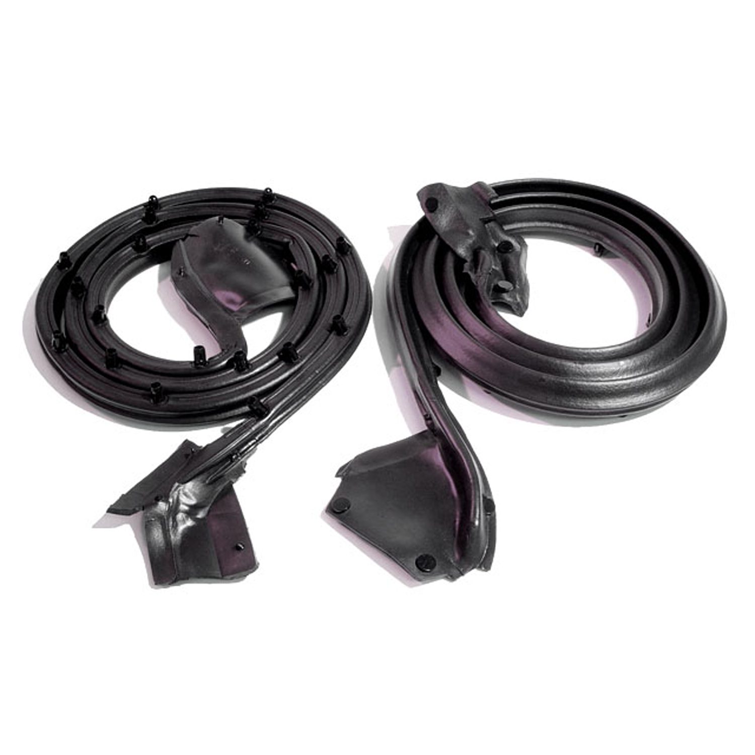 1968-1974 American Motors AMX|Javelin Door Molding Seal w/clips / Molded Ends