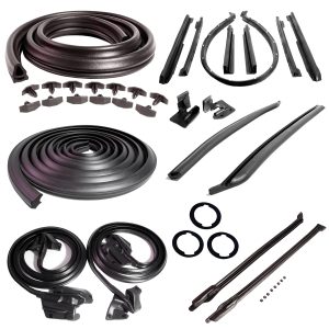 1968 Pontiac GTO|LeMans 2DR Convertible Body Seal Master Kit-MMPRK8100-109