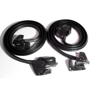1969-1972 Buick|Chevrolet|Oldsmobile|Pontiac Car Door seal with properly-spaced clips and molded ends
