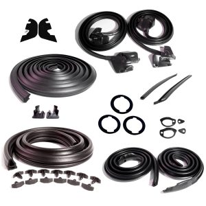 1969 Chevrolet Chevelle 2DR hardtop Body Seal Master Kit w/plastic inner fenders-MMPRK2003-116