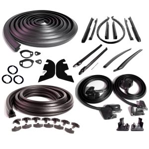 1969 Chevrolet Chevelle Convertible Body Seal Master Kit w/Plastic inner fenders-MMPRK2003-117