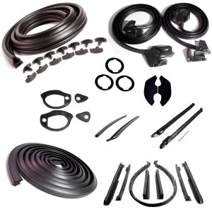 1969 Chevrolet Chevelle Convertible Body Seal Master Kit w/Steel Inner Fenders-MMPRK2003-113