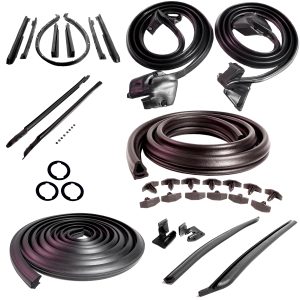 1969 Pontiac GTO|LeMans 2DR Convertible Body Seal Master Kit-MMPRK8100-110
