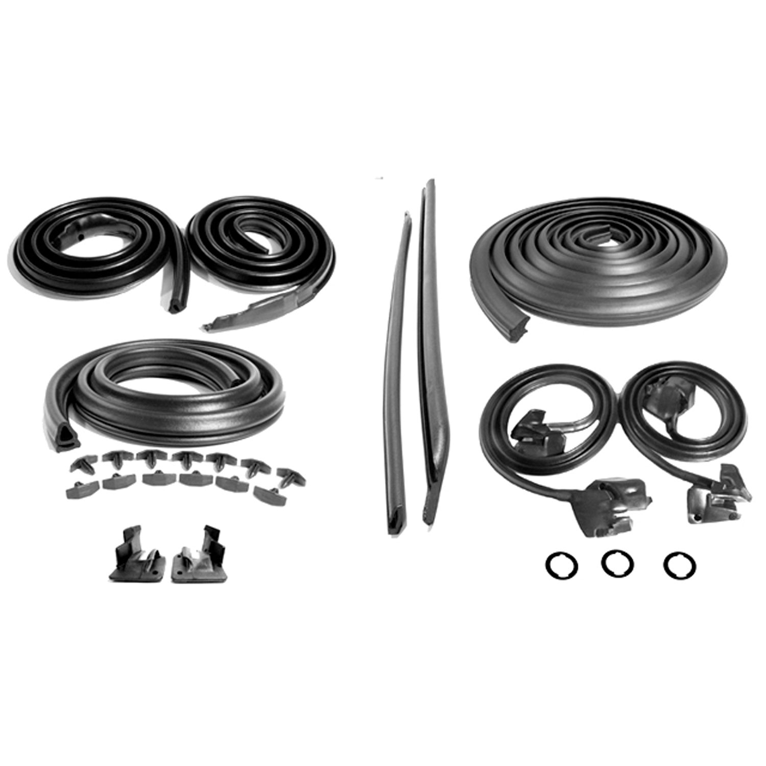 1970-1972 Oldsmobile 442|Cutlass 2DR hardtop Body Seal Master Kit-MMPRK7300-105