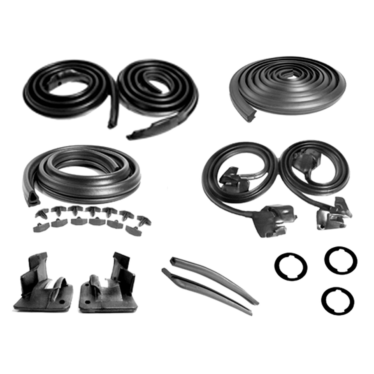 1970-1972 Oldsmobile Cutlass|Cutlass Supreme 2DR hardtop Body Seal Master Kit-MMPRK7300-110