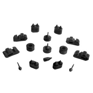 1970-1974 Chevrolet Nova Snap-in Door Bumper Kit-MMPSBK211