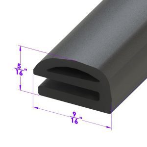 1970-1974 Dodge|Plymouth Barracuda|Challenger Rear Window Louver Seal