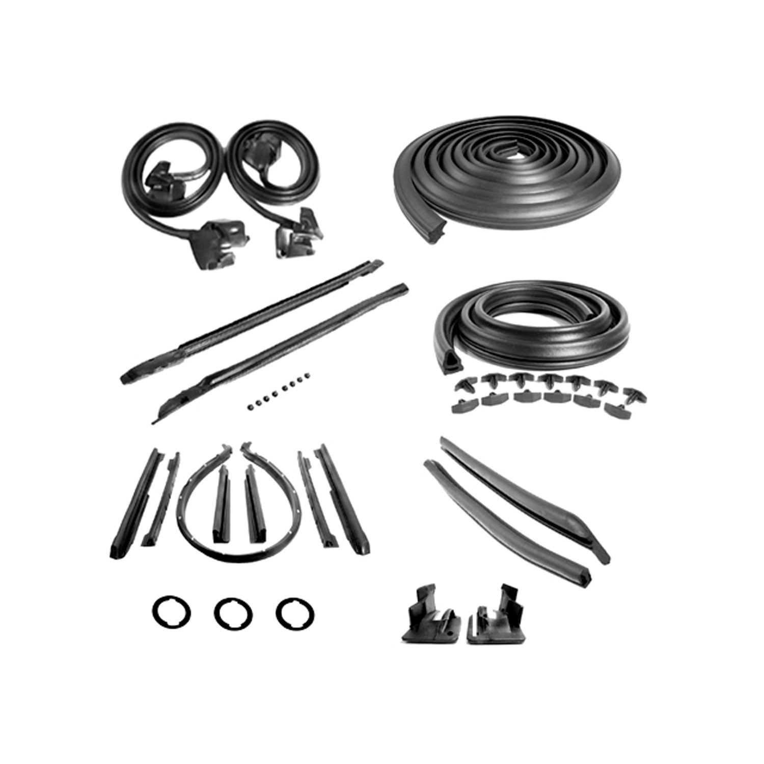 1971-1972 Oldsmobile Cutlass Supreme Convertible Body Seal Master Kit-MMPRK7300-115