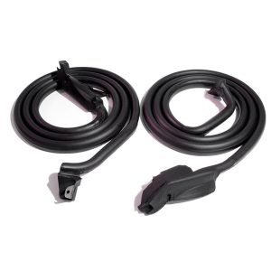 1978-1982 Chevrolet Corvette Door Molding Seal w/Molded Ends and Clips