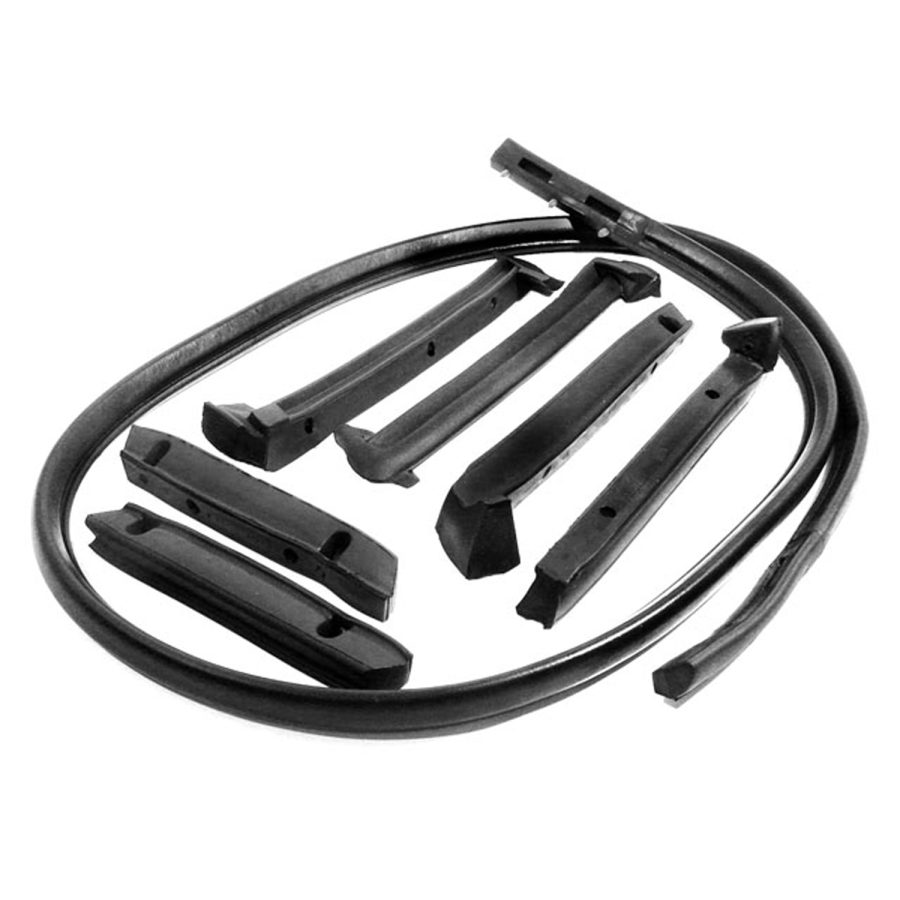 1986-1996 Chevrolet Corvette Convertible Top Rail Kit-MMPRR8696-A