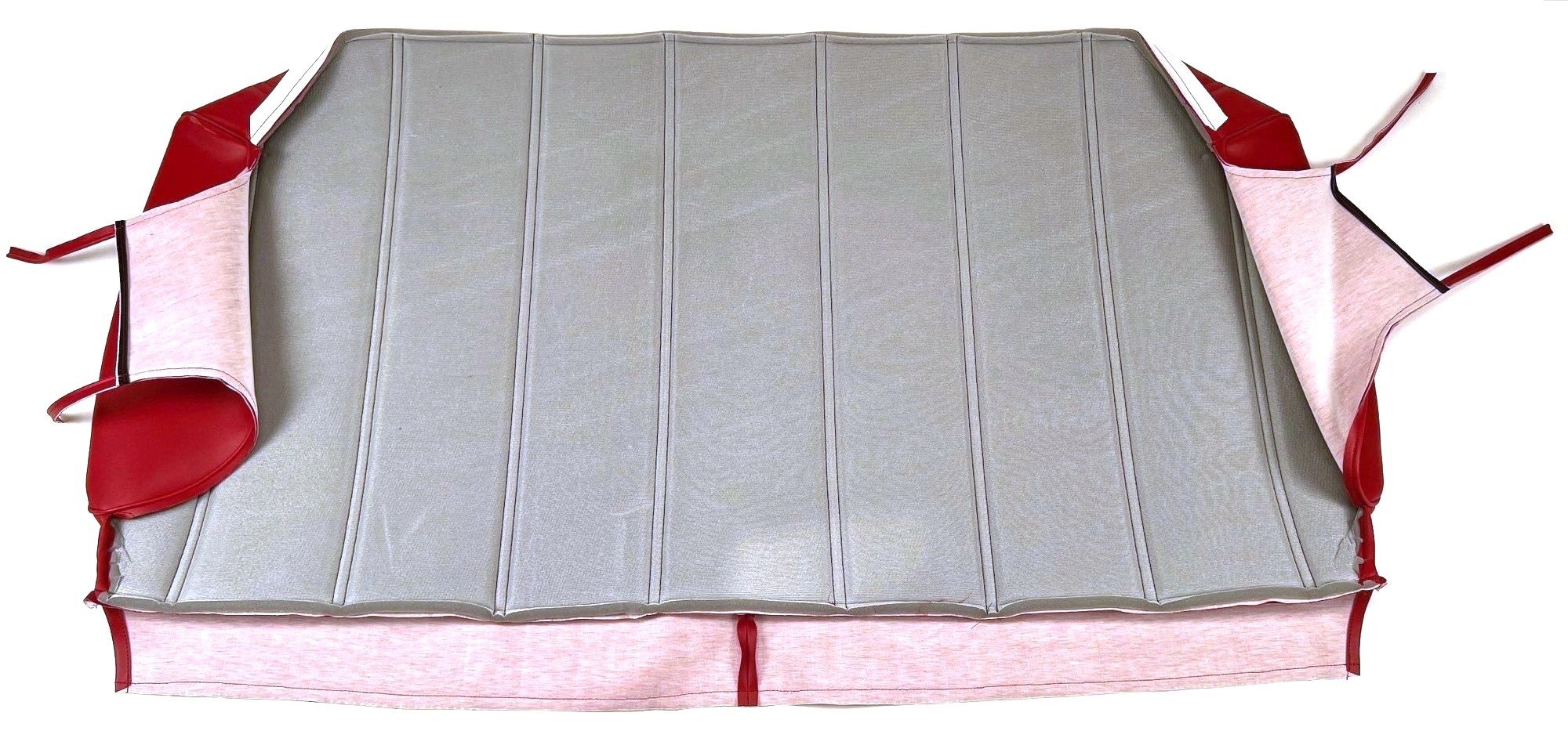 1993-1997 Ford Pickup Bench Seat Cover with Seat Belt Pass Through with Headrest Covers, Open Back - Image 9