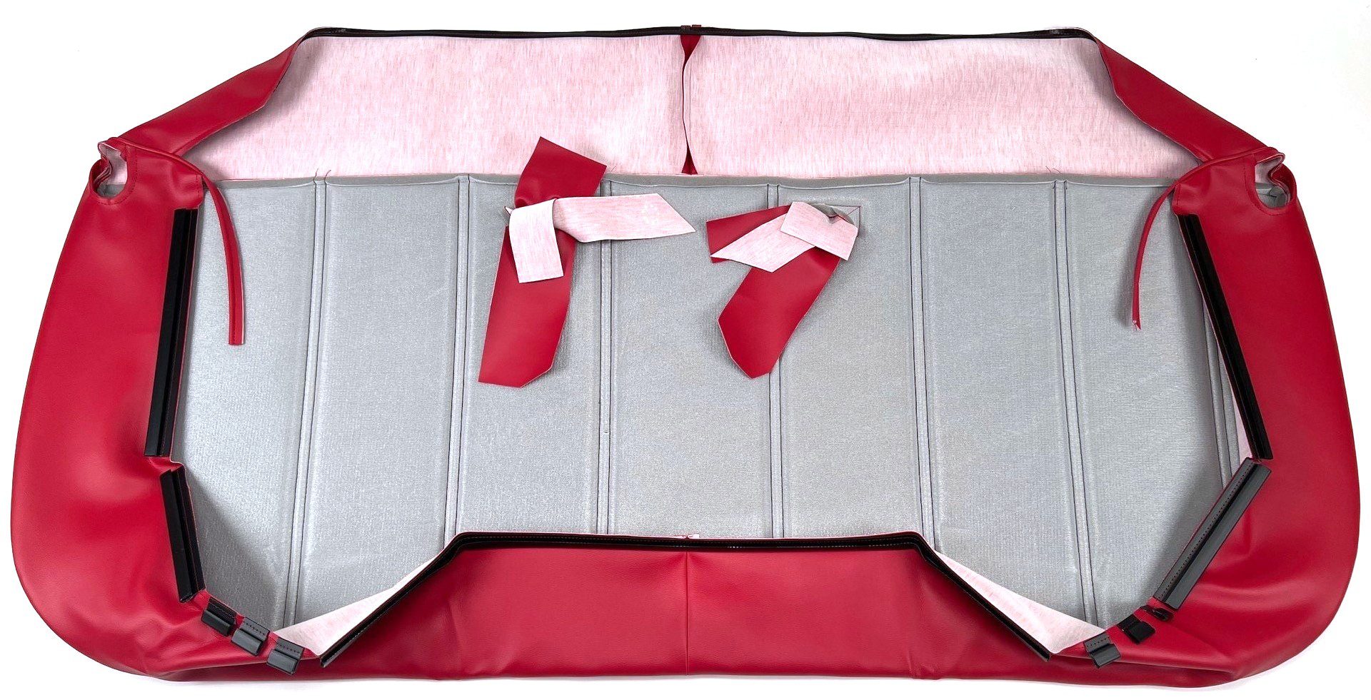 1993-1997 Ford Pickup Bench Seat Cover with Seat Belt Pass Through with Headrest Covers, Open Back - Image 7