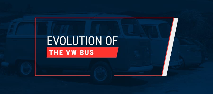 Evolution of the VW Bus