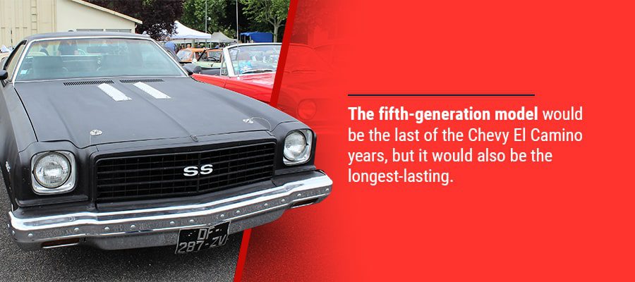 The fifth-generation model El Camino