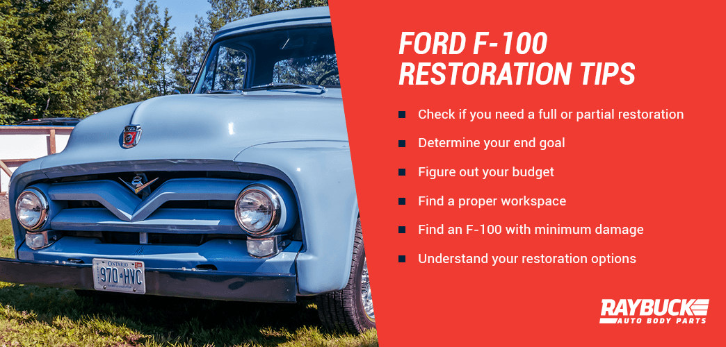 Ford F100 restoration tips