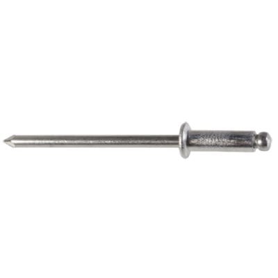 1/8" Aluminum Rivet Small Flange Grip 1/8"-3/16" - PK 100-WF55016