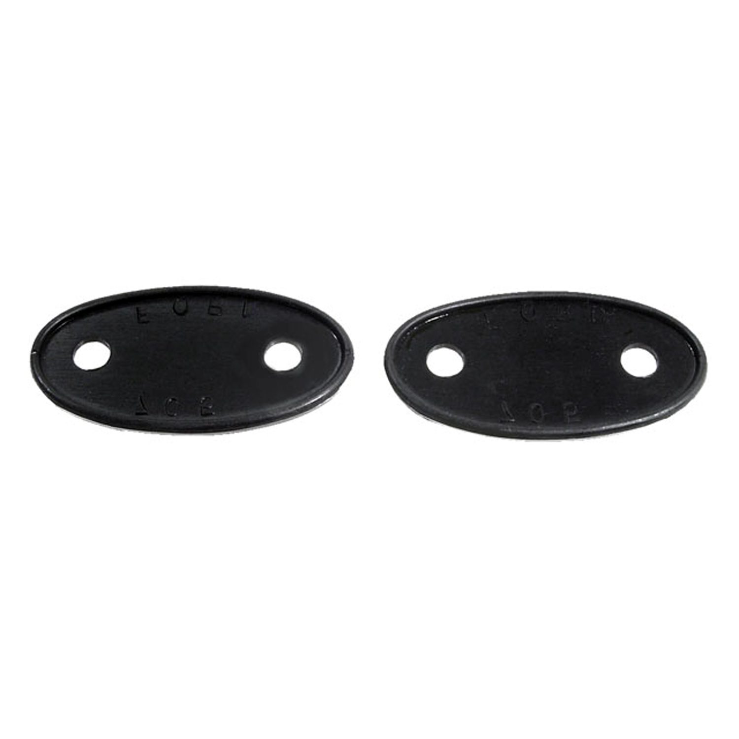 1929-1931 Ford Model A Headlight Bar Pads, Pair