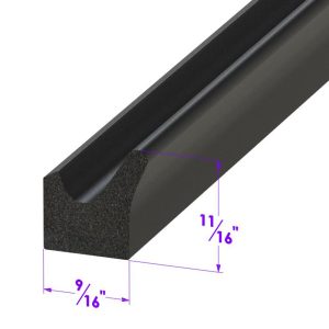 Auxiliary Door Seal For Buick Century, Roadmaster, Special, Super 1954-56; ALP 4 main image 0