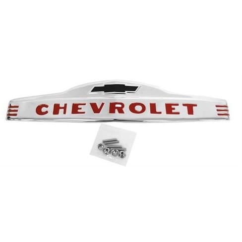 1947-1953 Chevrolet Pickup Emblem Hood Header Chevrolet