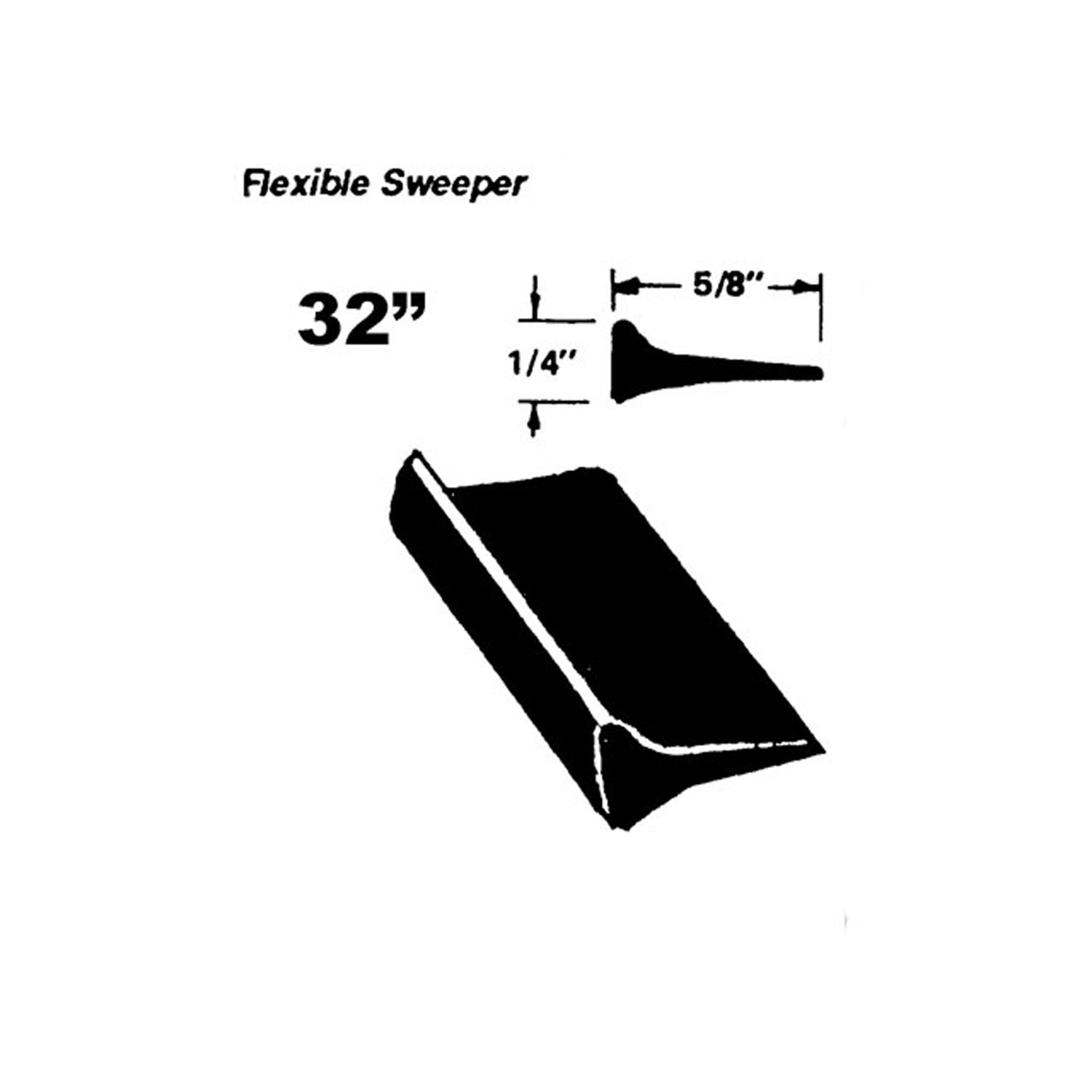 1947 1955 chevrolet pickup flexible window scraper outside side window