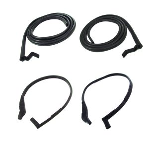 1948-1952 Ford F-Series Pickup Truck Door Weatherstrip Seal Kit - Driver and Passenger-DWK211148