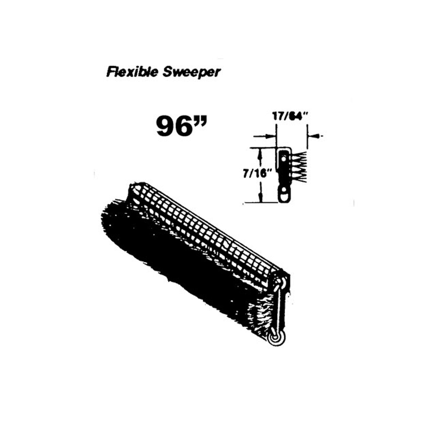 1949-1965 Frazer|INTERNATIONAL|Kaiser|Packard Flexible window sweeper