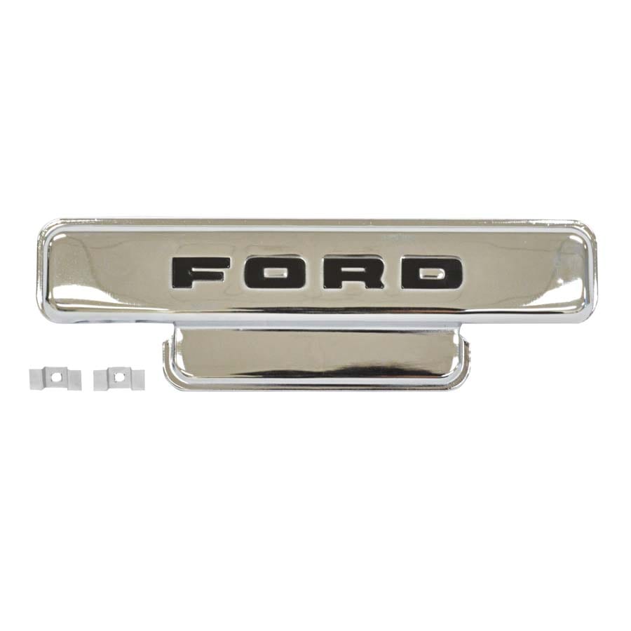 1951-1952 Ford Pickup Radio Hole Cover Chrome