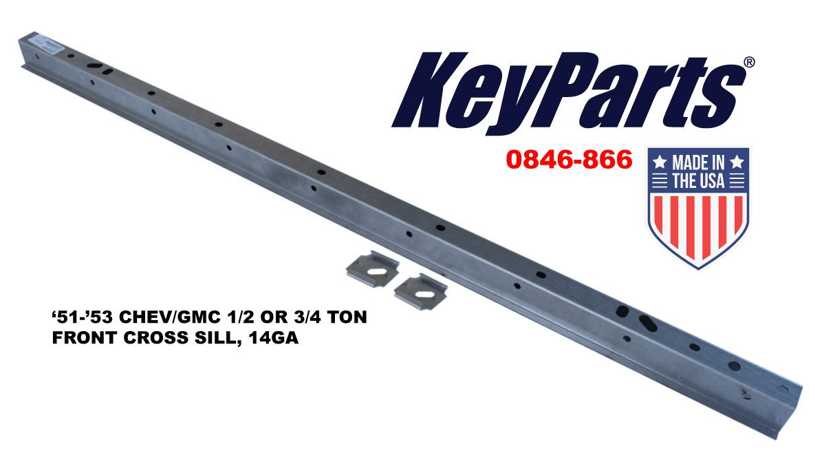 1951-1953 Chevrolet|GMC Pickup Truck Front Cross Sill