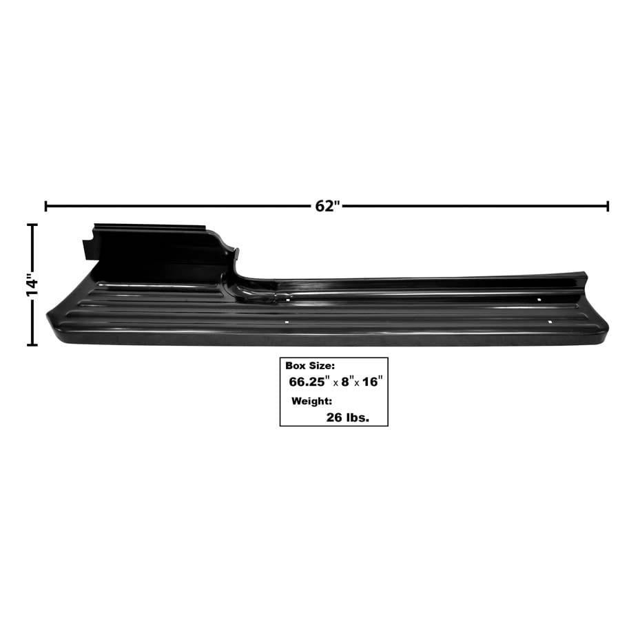 1953-1956 Ford Pickup Running Board Passenger Side