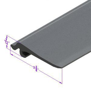 1953-1956 Ford Pickup Top of Radiator Hood Seal. 2-3/4" wide