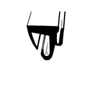 1954-1957 Metropolitan Series 560 Convertible and Hardtop (early series) Roof Rail Seal