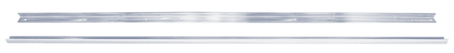 1954-1959 Chevy-GMC Pickup Short Bed Zinc Angle Strips full view