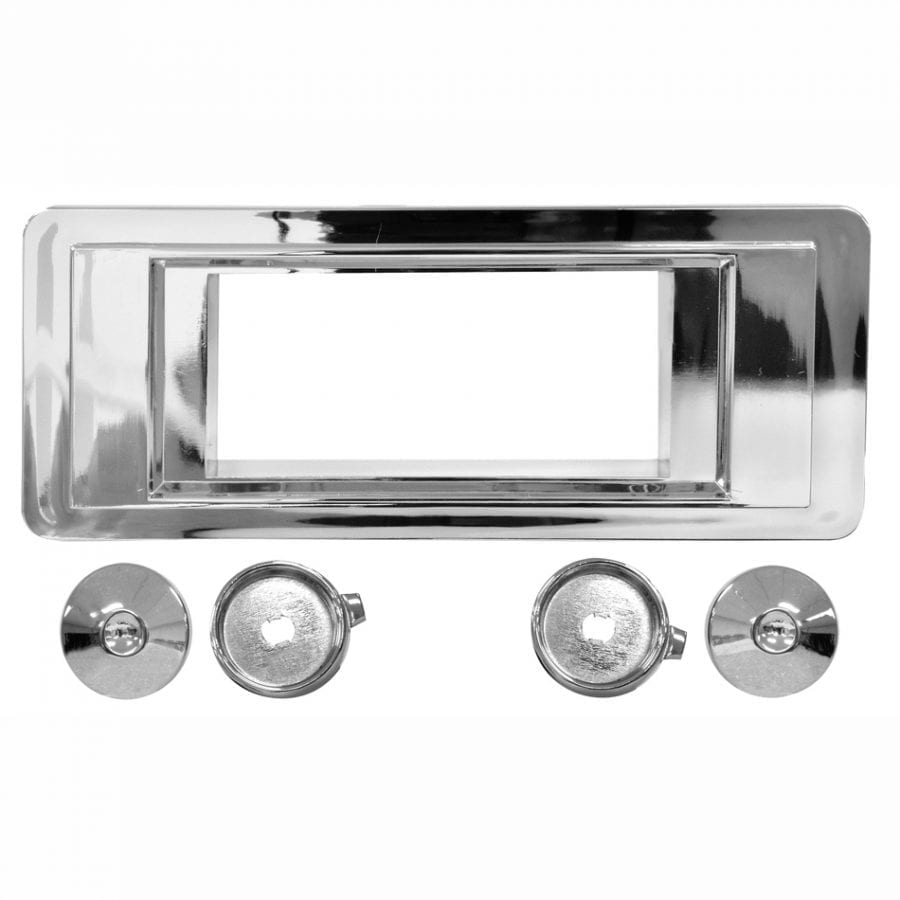 1955-1956 Chevy 150|210|Bel Air|Nomad Radio Bezel and Knob Kit