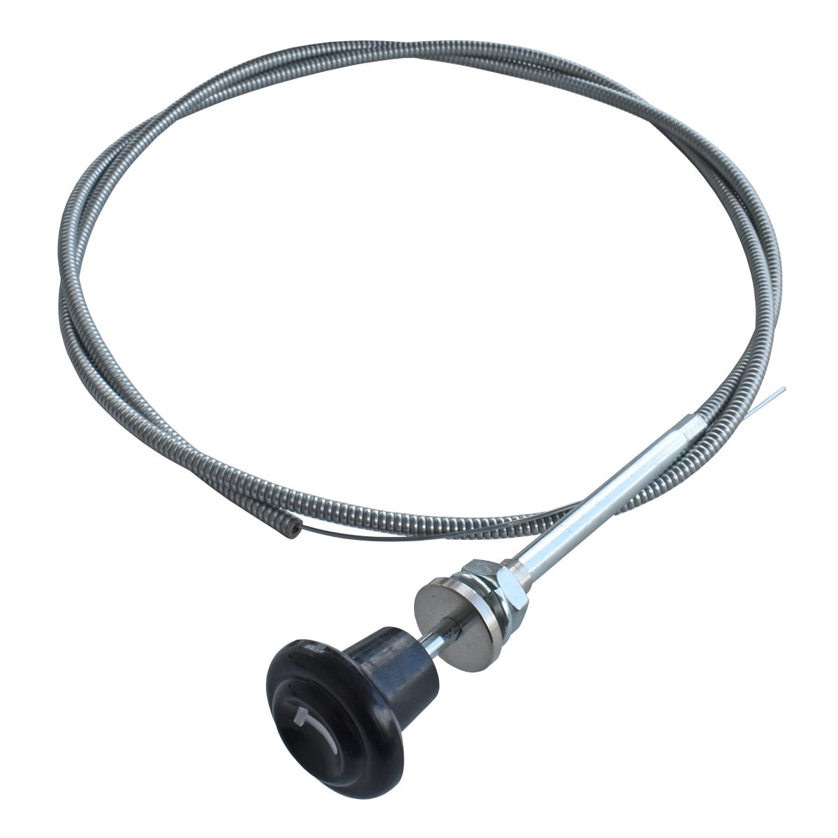 1955-1959 Chevrolet| GMC Pickup Truck Throttle Cable w/ Black Knob-0847-345