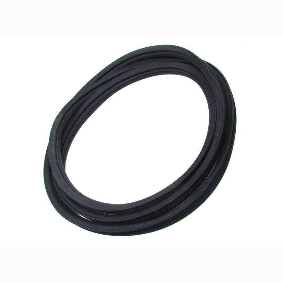 1956 Ford F-Series Pickup Truck Rear Window Weatherstrip Seal With Trim Groove-WCRD0437