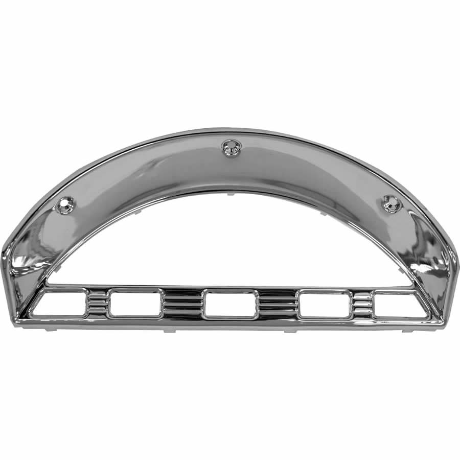 1956 FORD PICKUP DASH INSTRUMENT BEZEL CHROME