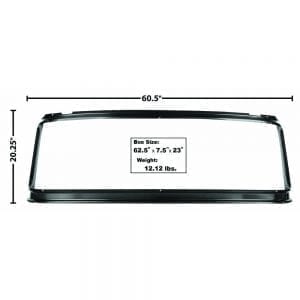 1956 Ford Pickup Truck Cab Back Panel Inner Brace Kit