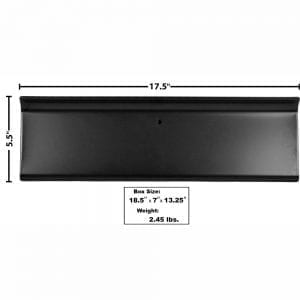 1956 Ford Pickup Truck Glove Box Door Painted Black