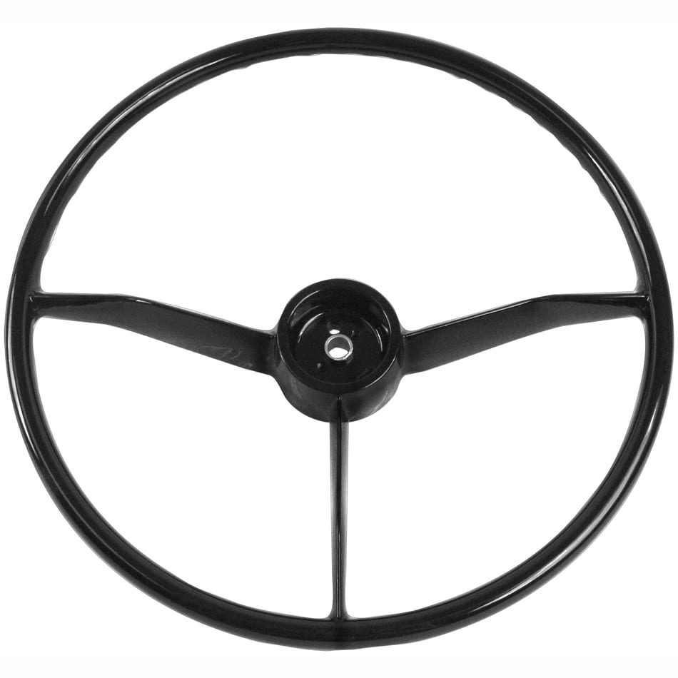 1957-1959 Chevy Pickup Truck Steering Wheel Black