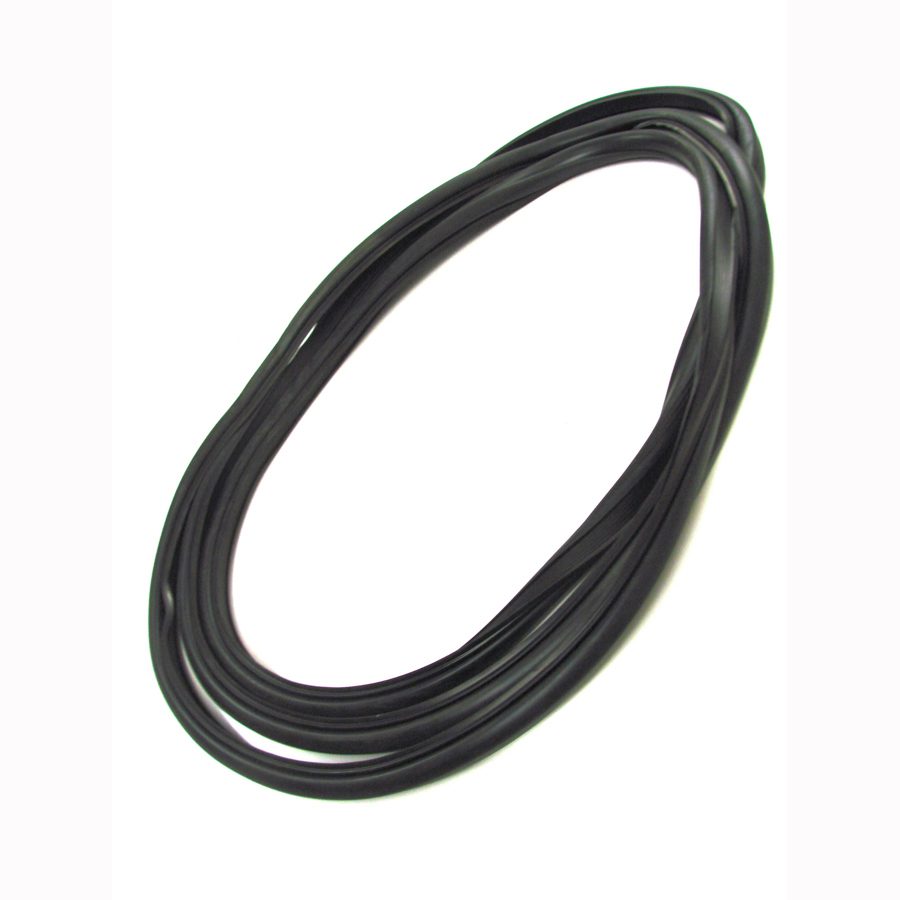 1958 Chevrolet|Pontiac Hardtop & Sedan Models Windshield Weatherstrip Seal With Trim Groove-WCRD547