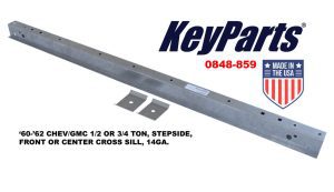 1960-1962 Chevrolet|GMC Pickup Truck Front or Center Cross Sill