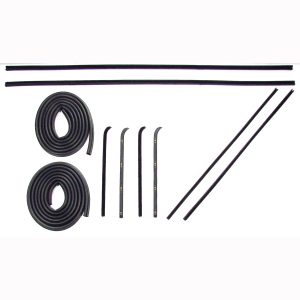 1960-1963 Chevrolet|GMC Panel|Suburban|C/K Pickup Truck Door Weatherstrip Seal 10 PC Kit - Driver and Passenger-DK111060