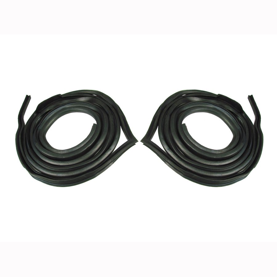 1960-1965 Ford Falcon|Ranchero Door Weatherstrip Seal 2 PC Kit - Driver and Passenger-DWP231160
