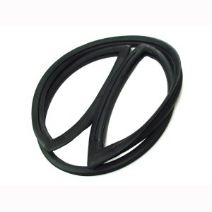 1960-1965 Ford|Mercury Falcon|Comet Wagon Quarter Window Weatherstrip Seal With Trim Groove - Passenger-WCRDQ3062