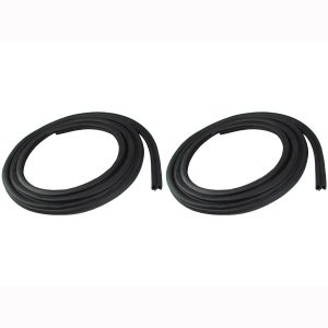 1960-1966 Chevrolet|GMC C30 Panel|Suburban|C/K Pickup Truck Door Weatherstrip Seal 2 PC Kit - Driver and Passenger-DWP111360